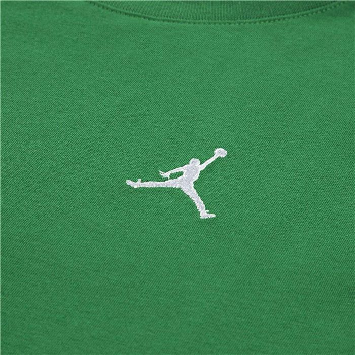 Camiseta de Manga Corta Hombre Jordan Jumpman Air Emb Verde 1 Camiseta de Manga Corta Hombre Jordan Jumpman Air Emb Verde 1