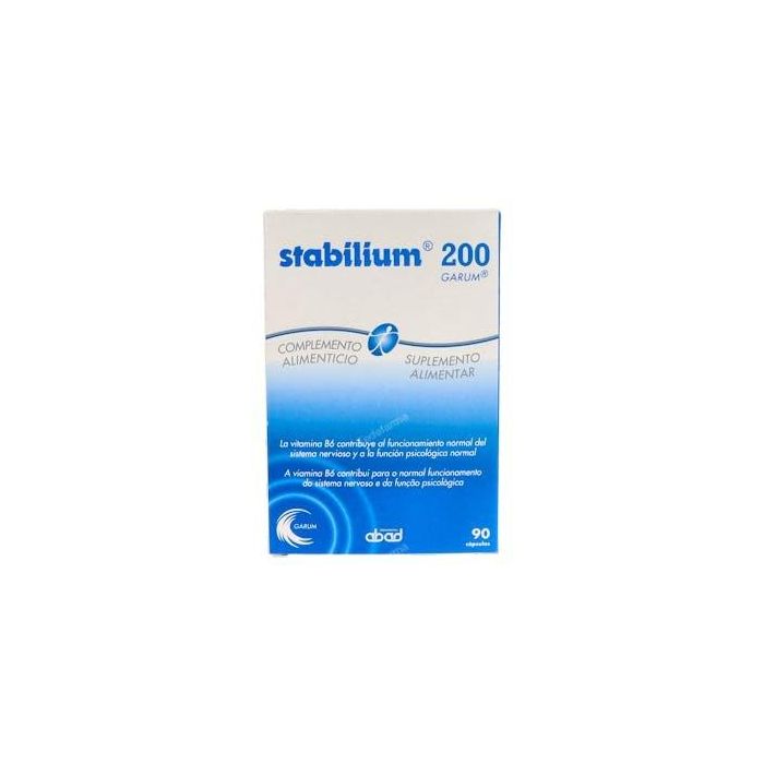 Stabilium Stres con Garum Armoricum y Vitamina B6 90 Cápsulas – Reduce Fatiga y Apoya el Sistema Nervioso