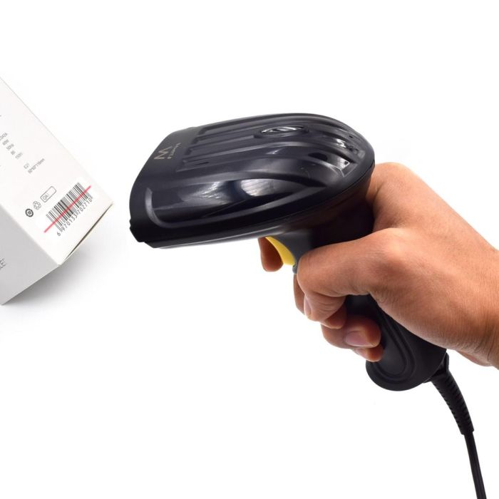 Ewent EW3400 lector de código de barras Lector de códigos de barras portátil 1D Laser Negro 1 Ewent EW3400 lector de código de barras Lector de códigos de barras portátil 1D Laser Negro 1