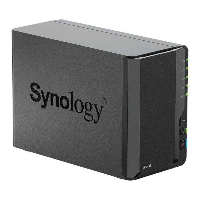 Synology DS224+ NAS Escritorio Intel Celeron J4125 2GB DDR4 2 Bahías