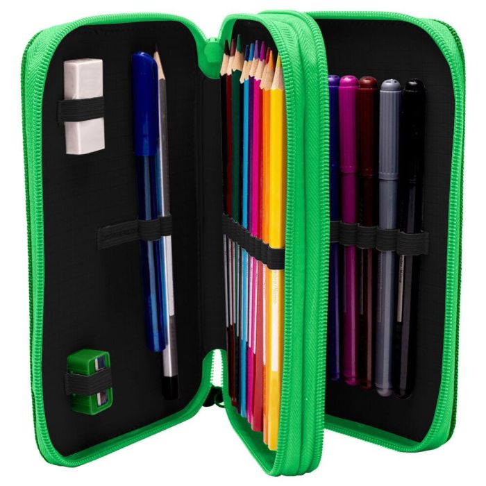 Plumier Minecraft doble 1 Plumier Minecraft doble 1