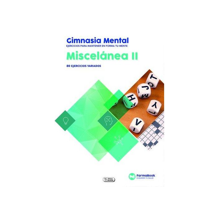 Cuaderno Farmabook 24X17 Gimnasia Mental: Miscelanea Ii