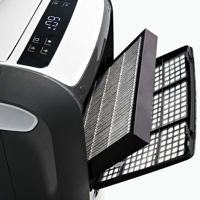 Delonghi DEL8004399007284 Deshumidificador con capacidad de 21L/24h, depósito de 5L, 3 velocidades y conectividad Wifi 5 Delonghi DEL8004399007284 Deshumidificador con capacidad de 21L/24h, depósito de 5L, 3 velocidades y conectividad Wifi 5