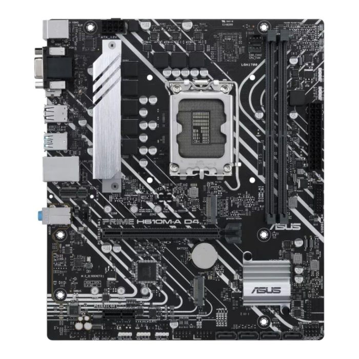 Asus 90MB19P0-M0EAYC Placa Base Prime H610M-A D4-CSM Socket 1700 Micro ATX Intel 12ª Gen DDR4 3200MHz Corporate Stable Model 17