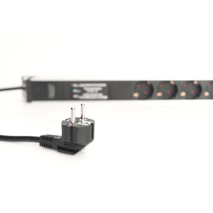 Digitus Regleta de Enchufes con Perfil de Aluminio, 7 Tomas Tipo F, Cable de 2m, Protección Sobretensión, 16A/3600VA 4 Digitus Regleta de Enchufes con Perfil de Aluminio, 7 Tomas Tipo F, Cable de 2m, Protección Sobretensión, 16A/3600VA 4