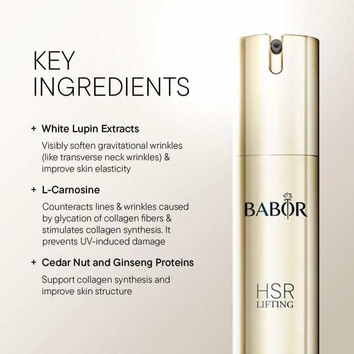 Babor HSR Lifting Crema Cuello y Escote Antiarrugas Reafirmante 50 ml