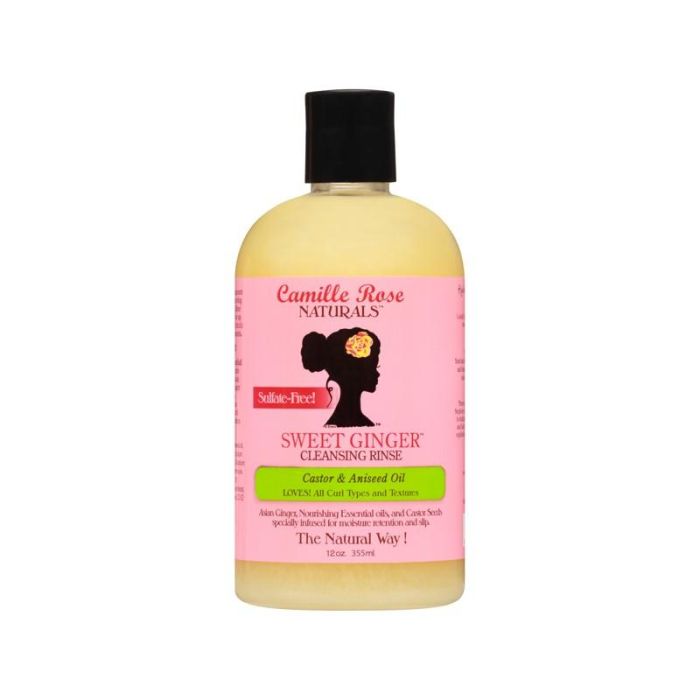 Camille Rose Sweet Ginger Shampoo 12Oz 355 mL Camille Rose