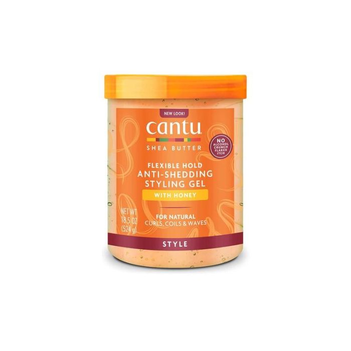 Cantu Natural Honey Anti-Shedding Styling Gel 18,25Oz 524 gr Cantu