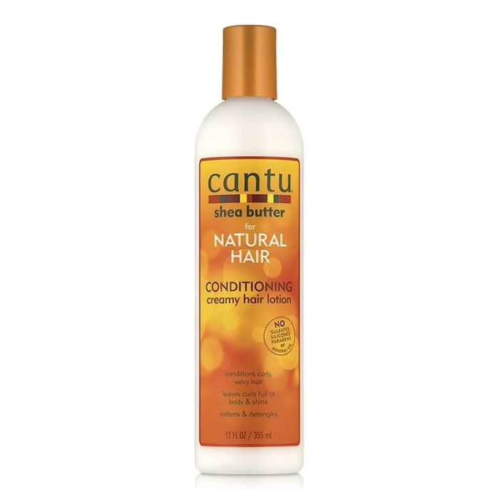 Cantu Shea Butter Natural Hair Acondicionador Creamy Hair Loción 355 Ml