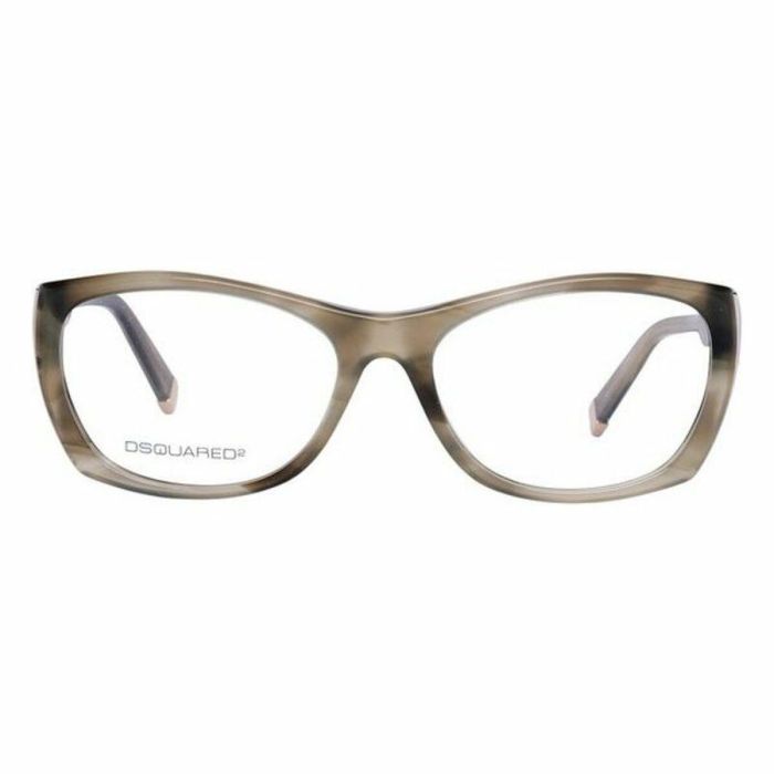 Montura de Gafas Hombre Dsquared2 DQ5077-098-54 Marrón ø 54 mm