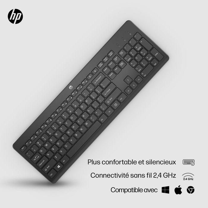 HP 230 Teclado Inalámbrico Negro 8