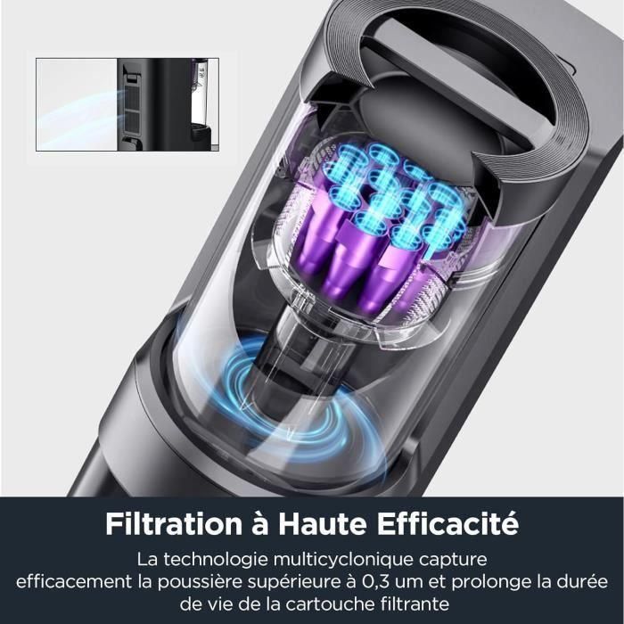 Aspiradora robot - EUREKA E10S Negro - 4000 Pa - 180 min - 200 ml 3 Aspiradora robot - EUREKA E10S Negro - 4000 Pa - 180 min - 200 ml 3