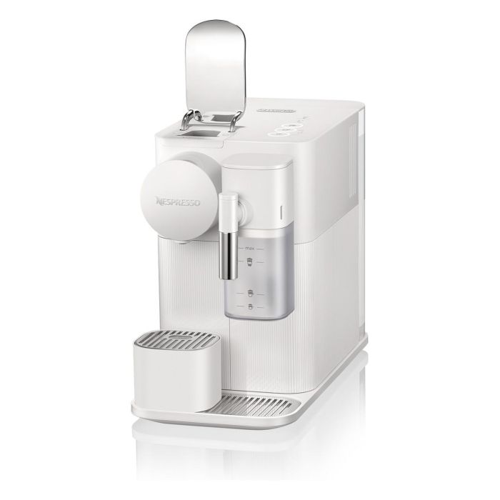 DeLonghi Lattissima One EN510.W Cafetera Espresso Nespresso, 1 L, 1400 W, Tanque de Leche, Blanco DeLonghi Lattissima One EN510.W Cafetera Espresso Nespresso, 1 L, 1400 W, Tanque de Leche, Blanco