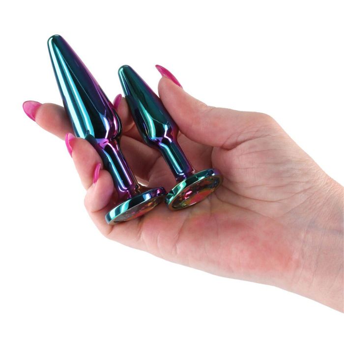 Plug Anal NS Novelties Rear Assets Multicolor 2 Piezas (8,8 cm) (6,9 cm) 3 Plug Anal NS Novelties Rear Assets Multicolor 2 Piezas (8,8 cm) (6,9 cm) 3