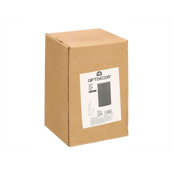Giftdecor Jarrón Cilíndrico Acrílico Negro 15x25 cm (12 Unidades) 1 Giftdecor Jarrón Cilíndrico Acrílico Negro 15x25 cm (12 Unidades) 1