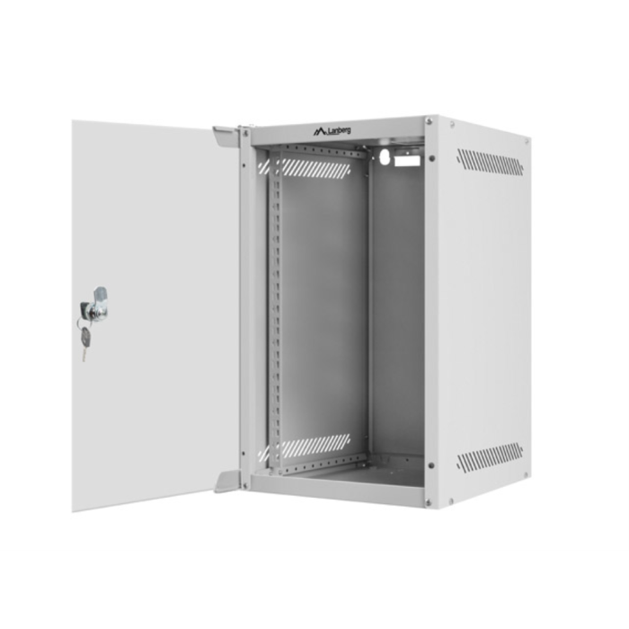 Lanberg WF10-2309-10S Armario Rack 9U Bastidor de Pared, 20 kg de Capacidad Máxima, Color Gris 5 Lanberg WF10-2309-10S Armario Rack 9U Bastidor de Pared, 20 kg de Capacidad Máxima, Color Gris 5