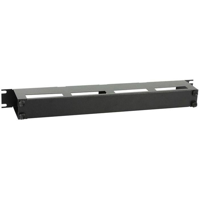Lanview by Logon 1U 19" R TYPE CABLE MANAGEMENT PANEL WITH COVER BLACK 1 Lanview by Logon 1U 19" R TYPE CABLE MANAGEMENT PANEL WITH COVER BLACK 1