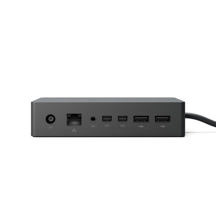 Microsoft 2 x Mini DisplayPorts, 1 x Rj-45, 4 x USB 3.0, 1 x Audio out, 550g 3 Microsoft 2 x Mini DisplayPorts, 1 x Rj-45, 4 x USB 3.0, 1 x Audio out, 550g 3