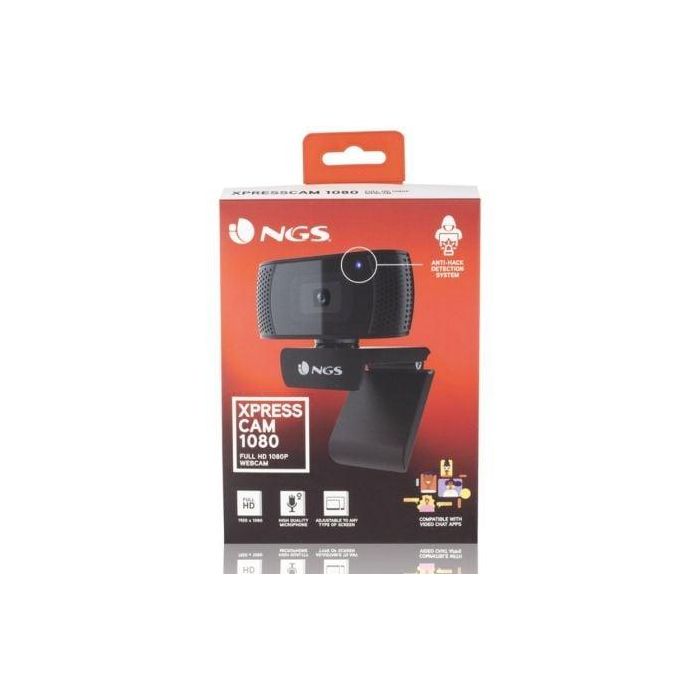 Webcam NGS XpressCam 1080/ 1920 x 1080 Full HD 1 Webcam NGS XpressCam 1080/ 1920 x 1080 Full HD 1