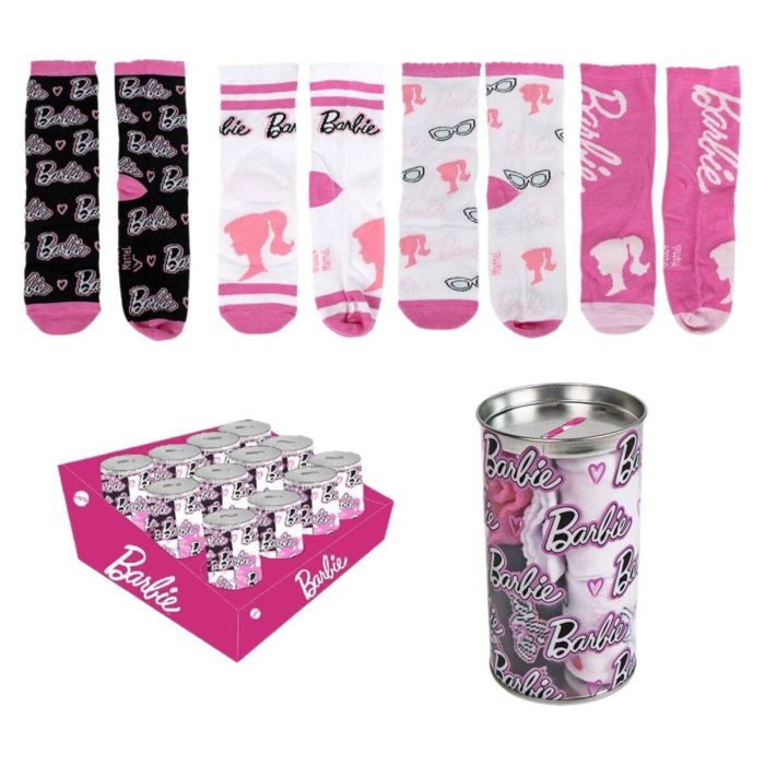 Calcetines Barbie 4 pares 1