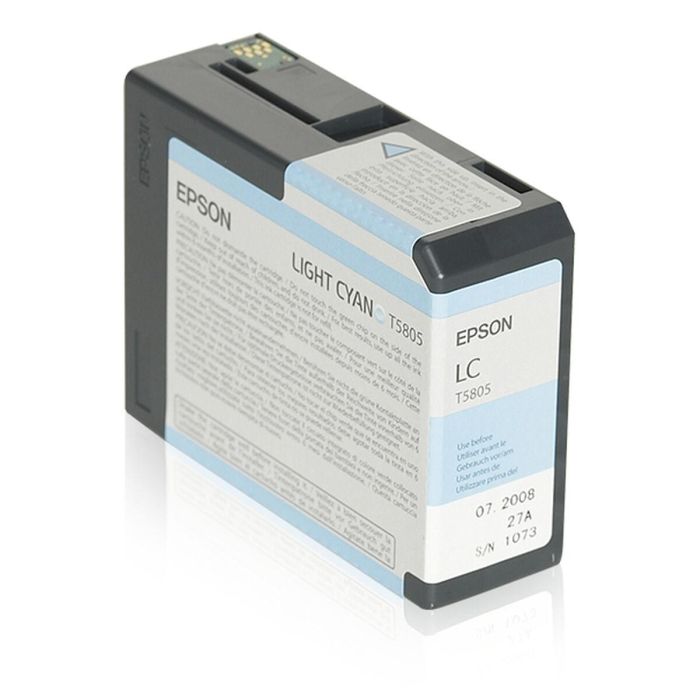 Epson Stylus Pro-3800/3880 Cartucho Cian claro (80ml) Epson Stylus Pro-3800/3880 Cartucho Cian claro (80ml)