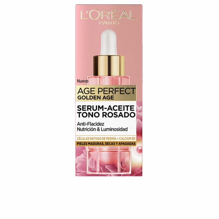 L'Oréal Paris Age Perfect Golden Age Serum-Aceite Tono Rosado L'Oréal Paris Age Perfect Golden Age Serum-Aceite Tono Rosado