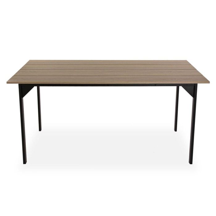 Mesa de Comedor Versa Collins Metal Melamina Madera MDF 75 x 80 x 164,5 cm 4