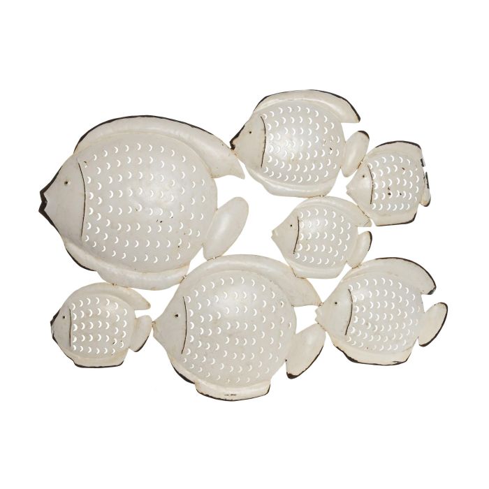 Decoracion Pared Mediterraneo DKD Home Decor Blanco 10 x 70.5 x 91 cm (2 Unidades) Decoracion Pared Mediterraneo DKD Home Decor Blanco 10 x 70.5 x 91 cm (2 Unidades)