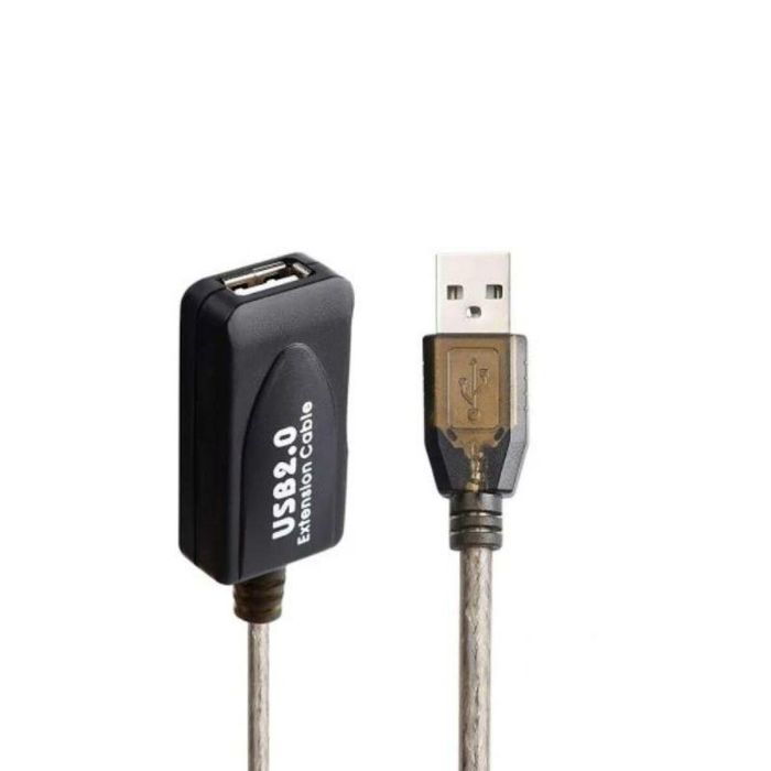Ewent EW1023 Cable Extensor USB 2.0 Activo 20 Metros USB A Macho a Hembra Negro - Alta Velocidad 480 Mbps 1 Ewent EW1023 Cable Extensor USB 2.0 Activo 20 Metros USB A Macho a Hembra Negro - Alta Velocidad 480 Mbps 1