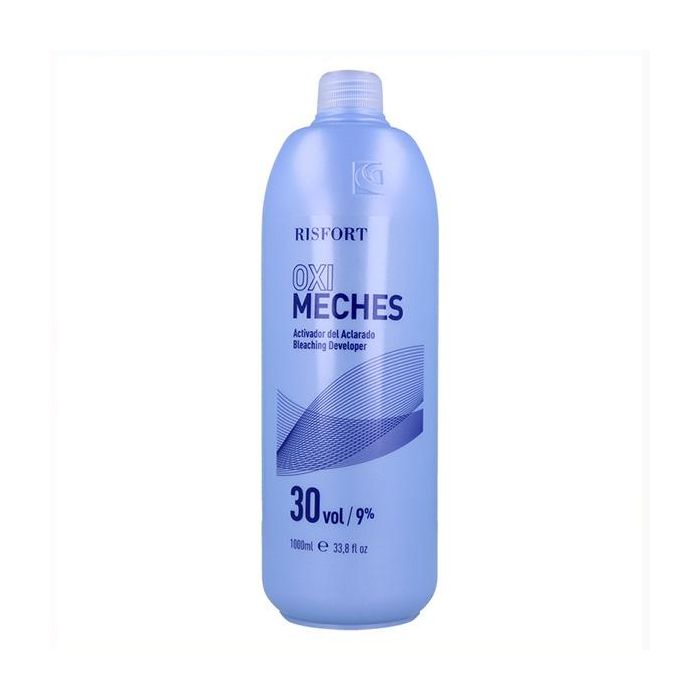 Risfort Oxidante Mechas Act 30Vol (9%) 1000 ml - Solución oxidante para tintes y decoloraciones