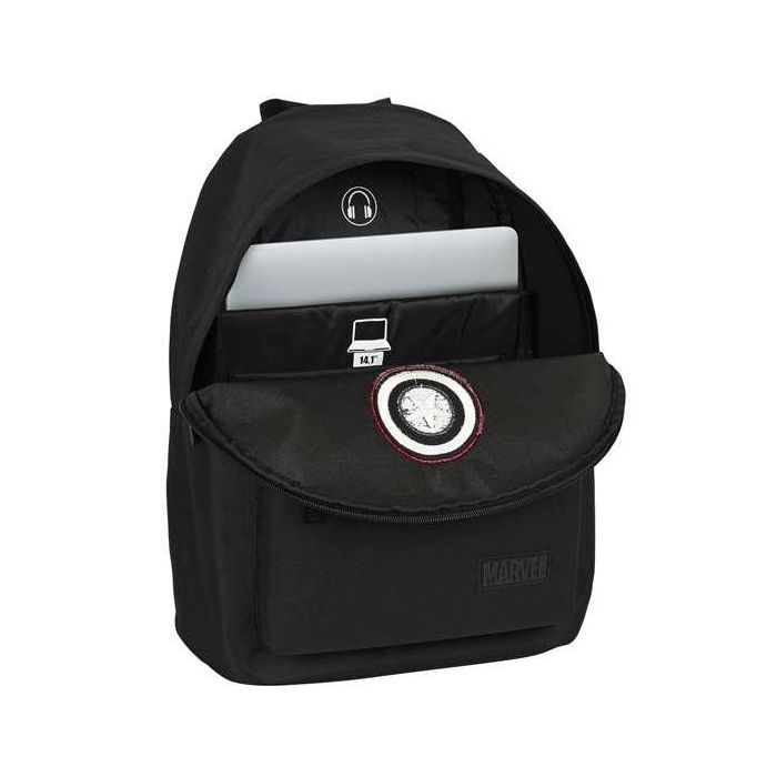 Day Pack Ordenador Escolar Safta Capitan America Teen 14,1-' 310x160x410 mm 3 Day Pack Ordenador Escolar Safta Capitan America Teen 14,1-' 310x160x410 mm 3