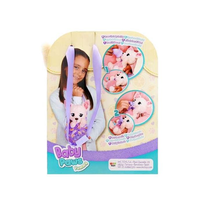 Peluche cachorro yummy baby paws, con sonido y bolsa transportable personalizada - modelos surtidos 11 Peluche cachorro yummy baby paws, con sonido y bolsa transportable personalizada - modelos surtidos 11