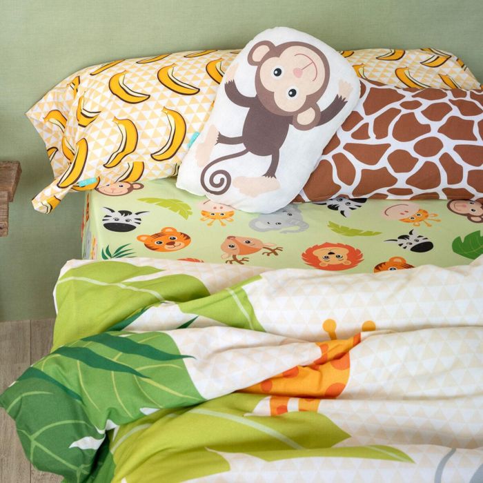 Juego de funda nórdica HappyFriday Mr Fox Wild Multicolor Cama de 105 2 Piezas 4 Juego de funda nórdica HappyFriday Mr Fox Wild Multicolor Cama de 105 2 Piezas 4