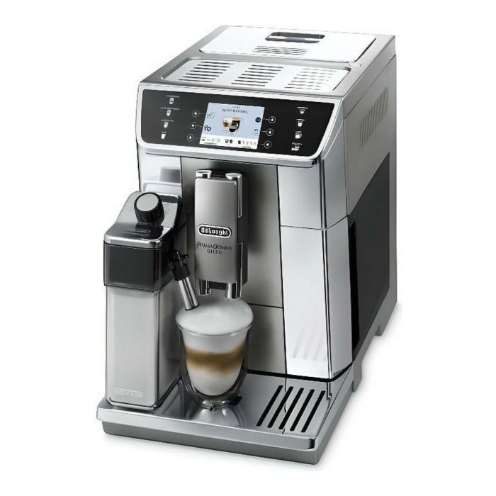 De'Longhi ECAM650.55.MS Cafetera Superautomática Espresso Conectada PrimaDonna Elite - LCD 3.5" - 8 Recetas - Depósito 2L - Gris 2 De'Longhi ECAM650.55.MS Cafetera Superautomática Espresso Conectada PrimaDonna Elite - LCD 3.5" - 8 Recetas - Depósito 2L - Gris 2