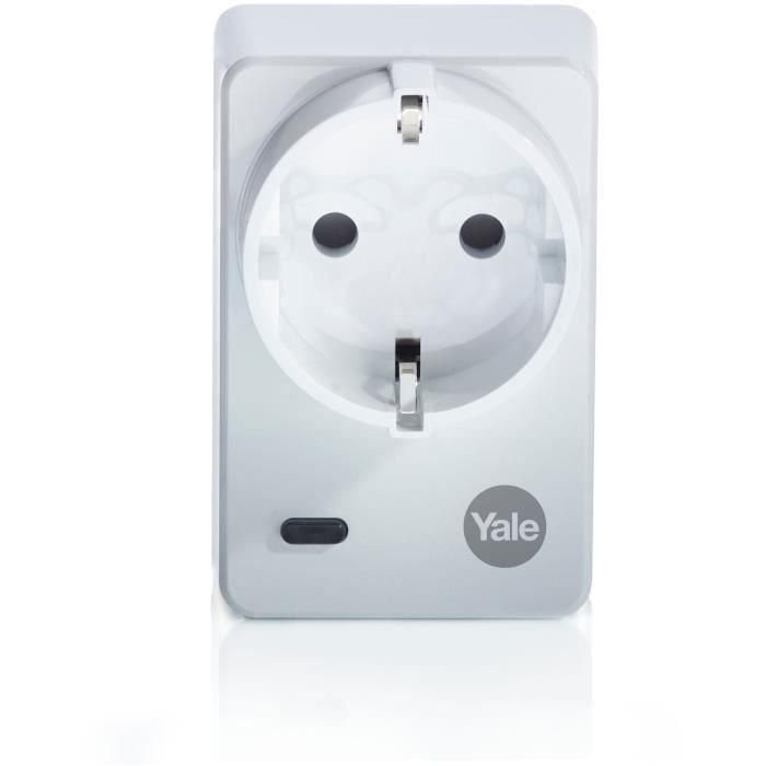 Enchufe de control remoto para interiores YALE - Interruptor conectado de encendido / apagado - Para sistema de alarma doméstica conectado de sincronización 2 Enchufe de control remoto para interiores YALE - Interruptor conectado de encendido / apagado - Para sistema de alarma doméstica conectado de sincronización 2