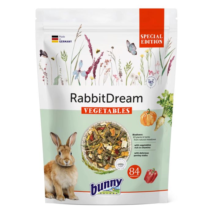 Bunny Nature Alimento Sueño Conejo Ed. Especial Vegetales 1,5 kg