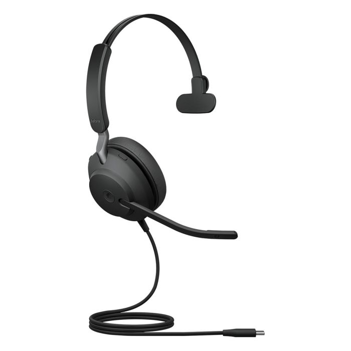 Jabra Evolve2 40 SE Auriculares Monoaurales Alámbricos USB C/A MS Mono Negro 1