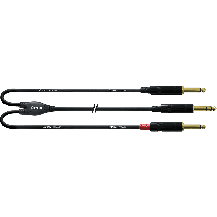 Cable Y Jack Estéreo/2 Jack Mono 6 M 2 Cable Y Jack Estéreo/2 Jack Mono 6 M 2