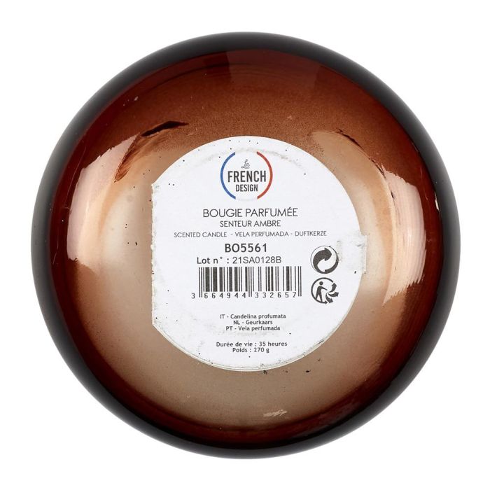 Home Deco Factory Vela Perfumada Apothicaire en Vaso de Vidrio con Tapón de Corcho 270g 35h 1