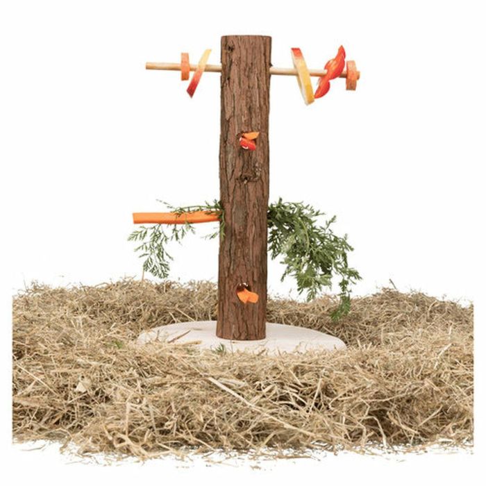 Comedero Trixie Madera Ø 25 × 36 CM Marrón 5 Comedero Trixie Madera Ø 25 × 36 CM Marrón 5