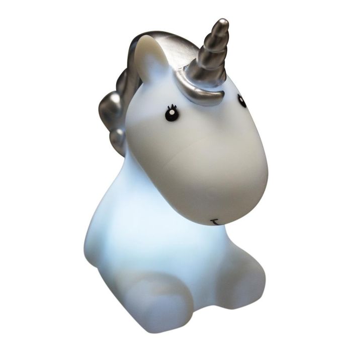 Atmosphera For Kids Luz nocturna decorativa led modelo unicornio, colores surtidos, funciona a pilas, 12x7x13.5cm 3 Atmosphera For Kids Luz nocturna decorativa led modelo unicornio, colores surtidos, funciona a pilas, 12x7x13.5cm 3