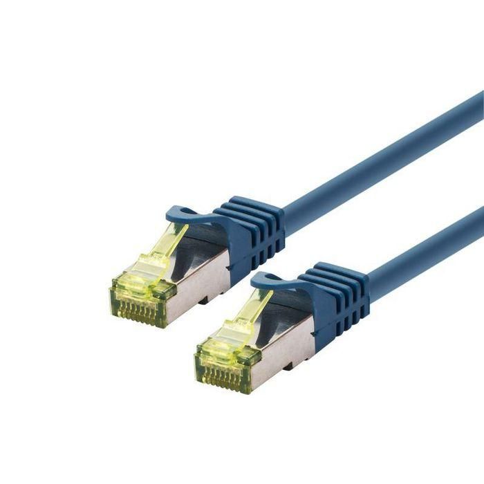 LOGON PROFESSIONAL PATCH CABLE SFTP/AWG26/LSOH 30M - CAT6A 500Mhz - BLUE LOGON PROFESSIONAL PATCH CABLE SFTP/AWG26/LSOH 30M - CAT6A 500Mhz - BLUE