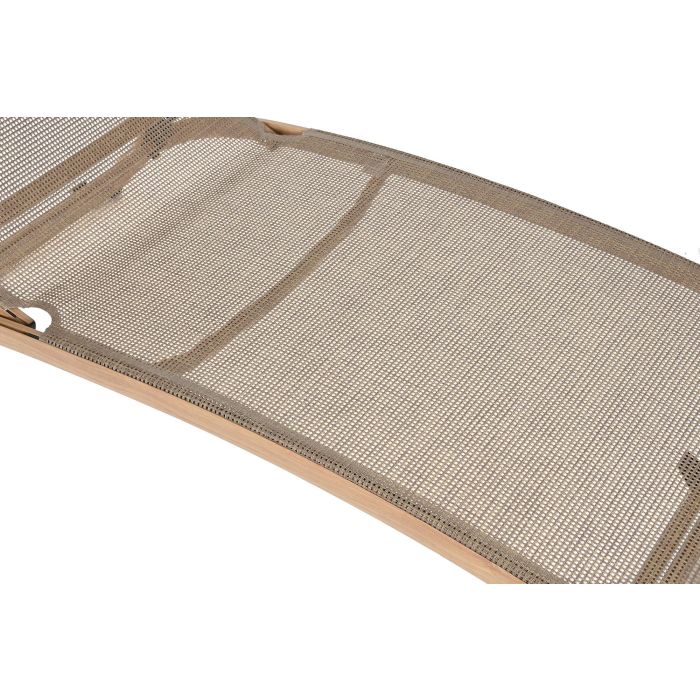 Tumbona Terraza Y Jardin DKD Home Decor Natural 63 x 97 x 192 cm (2 Unidades) 3 Tumbona Terraza Y Jardin DKD Home Decor Natural 63 x 97 x 192 cm (2 Unidades) 3