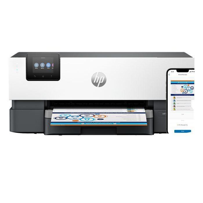 HP 9110b OfficeJet Pro Impresora de Inyección Tinta Color Profesional para Oficinas Híbridas y Distribuidas con Gestión Avanzada de Red 0 HP 9110b OfficeJet Pro Impresora de Inyección Tinta Color Profesional para Oficinas Híbridas y Distribuidas con Gestión Avanzada de Red 0