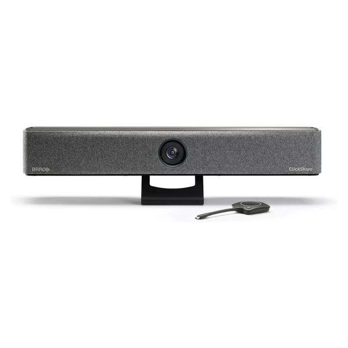 BARCO ClickShare Bar Core con 1 Botón 4K para Salas Pequeñas y Medianas