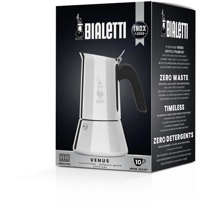 Bialetti 0007255/CNNP Cafetera italiana de Acero 4