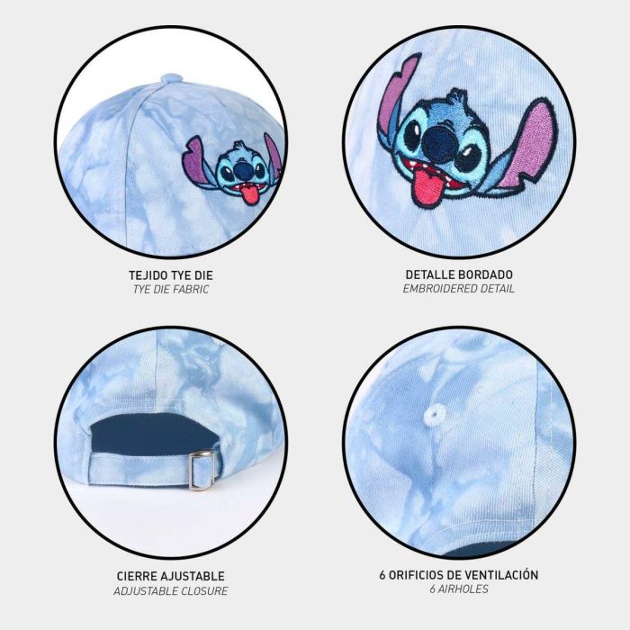 Gorra Infantil Stitch Azul (57 cm) 3 Gorra Infantil Stitch Azul (57 cm) 3