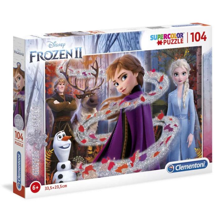 Puzzle Glitter Effect Frozen 2 Disney 104pzs 1