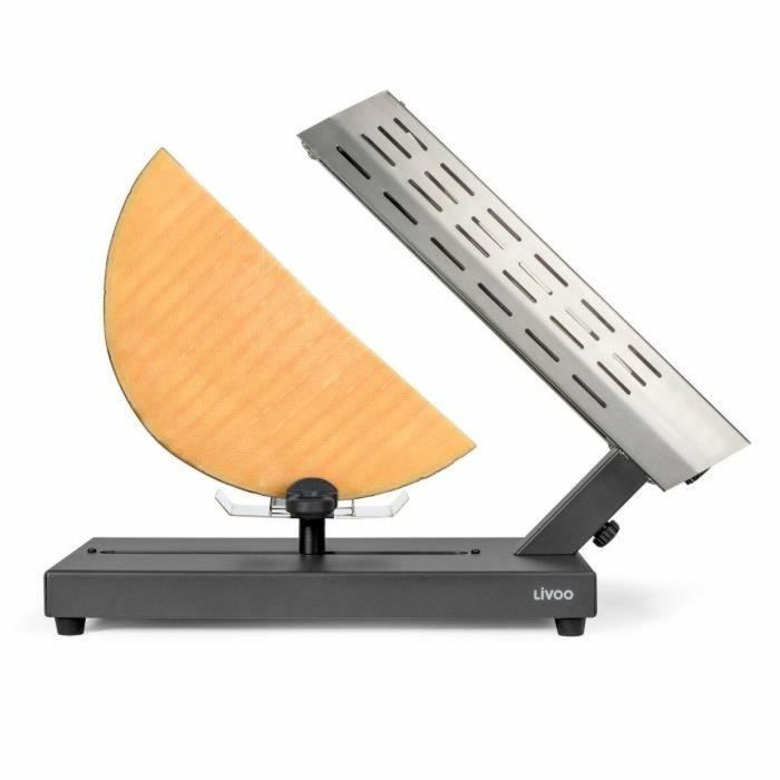 Livoo DOC314 Máquina de raclette tradicional 600W para 6-8 personas, porta quesos extraíble 360° y 2 espátulas Livoo DOC314 Máquina de raclette tradicional 600W para 6-8 personas, porta quesos extraíble 360° y 2 espátulas