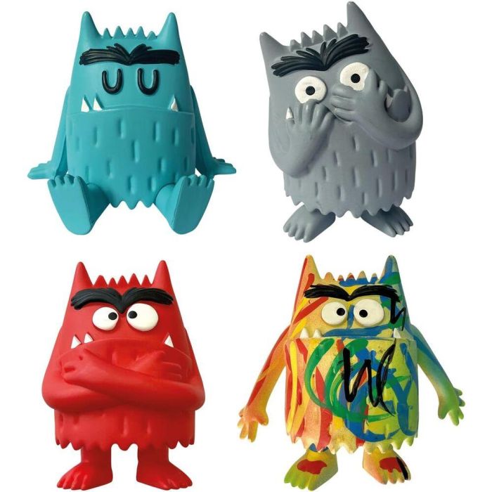 Comansi Y90104 Set 4 Figuras El Monstruo de Colores Multicolor, Juguete Infantil para Explorar Emociones y Sentimientos +3 años 4 Comansi Y90104 Set 4 Figuras El Monstruo de Colores Multicolor, Juguete Infantil para Explorar Emociones y Sentimientos +3 años 4